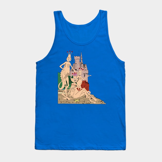 Retro Sea Monkeys Tank Top by jimmyjames